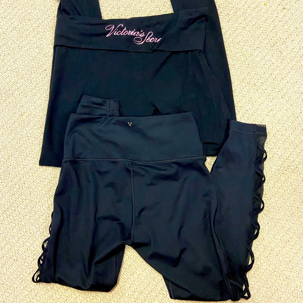 2 VS Black Leggings